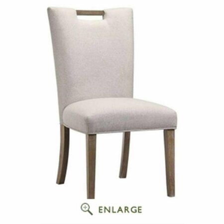 MADISON PARK Braiden Dining Chair, Natural, 2PK MP108-0513